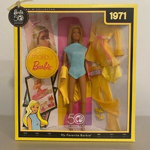 Malibu Barbie® Doll - Barbie 50th Anniversary - 1971